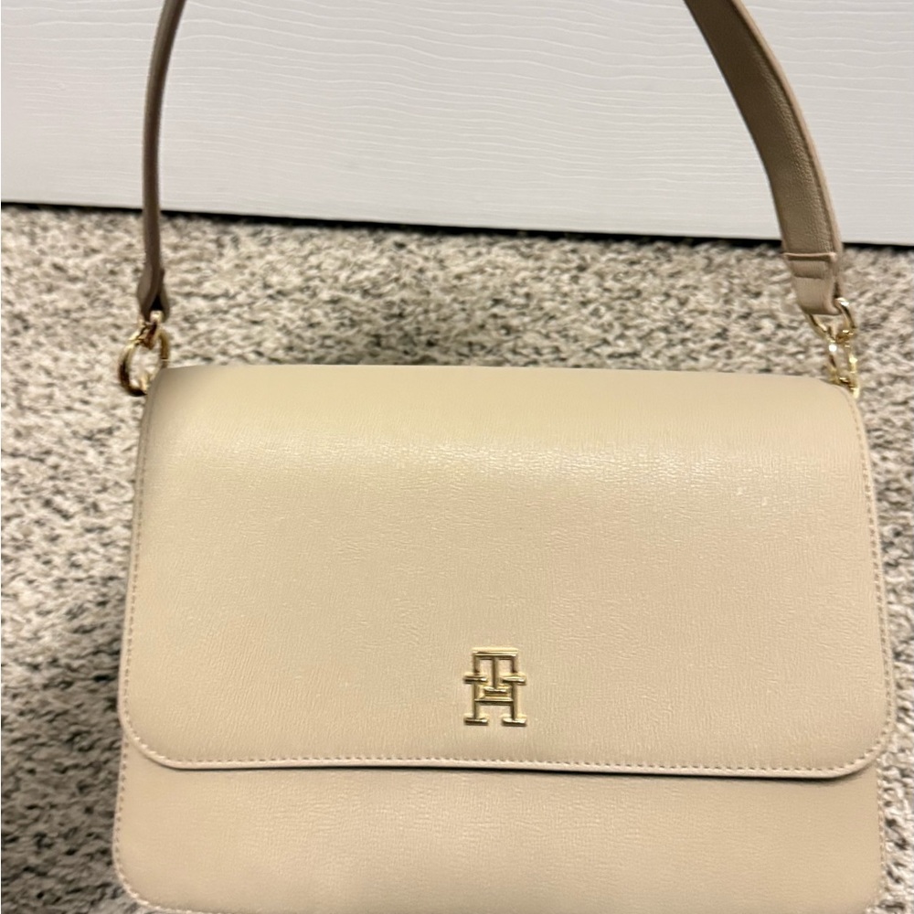 Tommy Hilfiger Cream Handbag